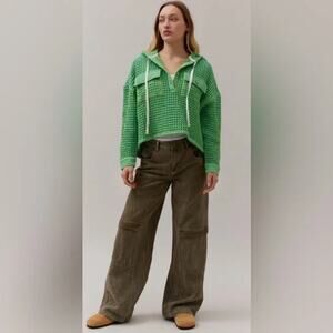 Urban Outfitters BDG Baja Stanley Waffle Knit Pullover